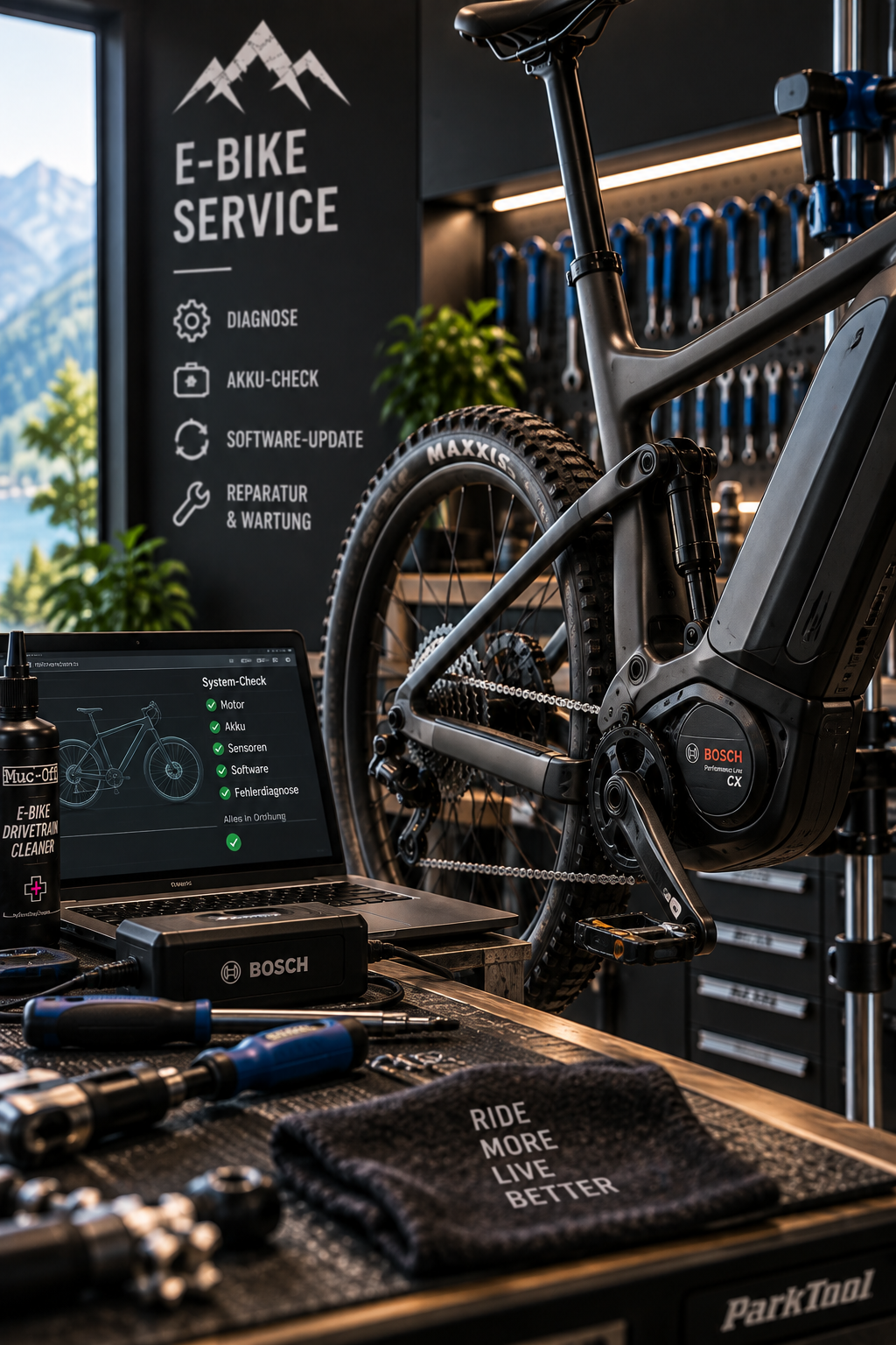 E-Bike-Service und Diagnose bei Whitestone Cycles