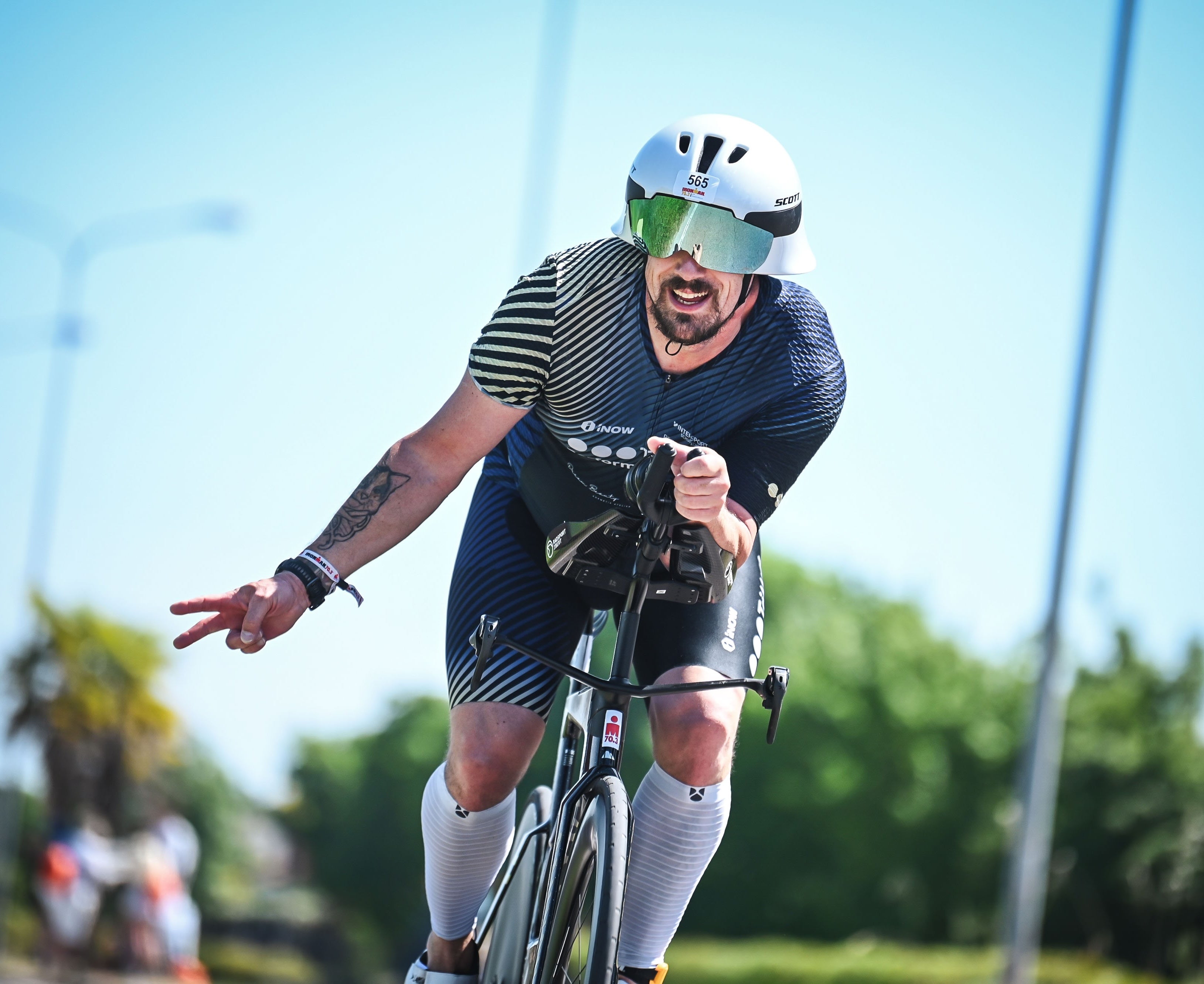 Gregor Frei von Whitestone Cycles beim IRONMAN 70.3 Jesolo 2026
